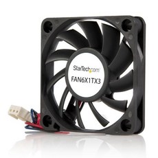 StarTech.com 80x25mm 컴퓨터 케이스 팬 with PWM 펄스 폭 변조 커넥터 냉각 80mm pWM FAN8025PWM 블랙 1카운트 1팩, 1 Count (Pack of 1)_TX3 & LP4