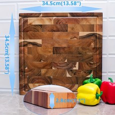 1pc 절단판 나무 절단판 정육점 블록 치즈 샤르쿠트리 보드 고기 치즈 빵 채소 및 과일용 샤르쿠트리 보드 주스 그루브가있는 절단판 홈 기숙사 주방 가전제품, 01 다색, 1개