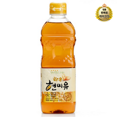 라온 현미유, 500ml, 4개