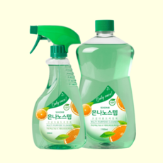 은나노스텝다용도세정제 시즌3 550mL 본품1개 +1100mL 리필1개 녹색기술획득, 은나노스텝 시즌3 다용도 세정제 550mL+1100mL, 1개
