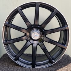 벤츠 S63 AMG 20인치순정 블랙무광 (한대분) 전주첨단타이어 복원 도장 다이아몬드컷팅 전문
