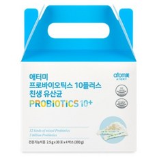 애터미 프로바이오틱스 10플러스 친생유산균, 2.5g, 90포