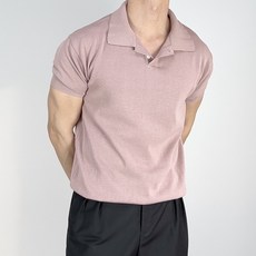 남자빅사이즈니트반팔