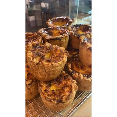에그타르트 타르트 에그타르트맛집 egg tart 수제에그타르트 수제타르트 수제디저트, 1개