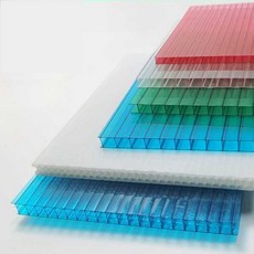 폴리카보네이트 지붕 비막이 넥산 농막 채광 복층판, 더블 레이어 투명 7MM, 1개