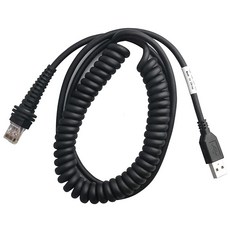 VOTTAN Honeywell xenon 1900 시리즈 1470G 1472G용 나선형 케, VOTTAN 3M 9FT Coiled USB Port