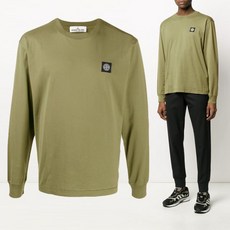 20SS 자수 로고 롱슬리브 티셔츠 721522713 V0098