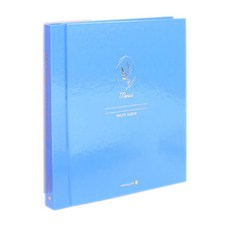 설래임 모닝글로리 성장 가족 심플 컬러 접착식 앨범 15매 3컬러, 블루