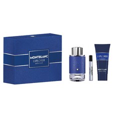 몽블랑 익스플로러 울트라블루EDP 100ml 미니 샤워젤 세트, 1개 - 몽블랑익스플로러100