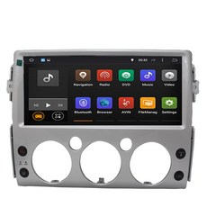 영어 매뉴얼 12.3형 Android 10 차량 GPS 내비게이션 도요타 FJ 순양함 2006-2022 자동 무선 멀티미디어 플레이어 후진 카메라 지원, Android 10 PX5 4-32, 1개