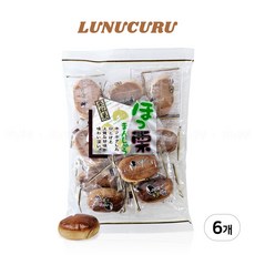 마루산 타마키야 홋구리 만쥬 부드러운 식감의 일본 전통 밤빵, 6개, 185g
