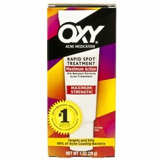OXY Maximum Action Spot Treatment Maximum Strength 맥시멈 스트렝스 벤조일 스팟 트리트먼트 1oz(28g)