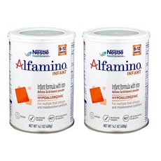 네슬레 알파미노 인펀트 분유 철분 포함 무맛, 400g, 2개