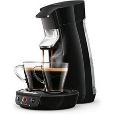 필립스 Senseo Viva Cafe HD6563 60 커피 패드 머신 (크레마 플러스 표준 커피 강도 설정) 블랙, One Color_Kaffeepadmaschine, One Color_Kaffeepadmaschine, Kaffeepadmaschine
