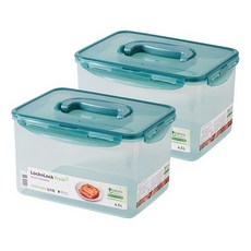 락앤락 김치통의 정석 숨쉬는 김치통, 4.5L, 2개