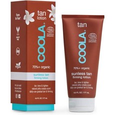 COOLA 자연주의 Sunless Self Tanner 바디 관리 로션 177ml, 4개