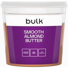 벌크 내츄럴 아몬드 버터 스무스, 1개, 1kg