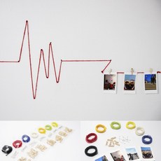 벽에사진꾸미기