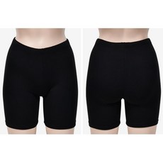 하체 탁월 보온 기모 5부 데일리 속바지 여자속바지 힙워머