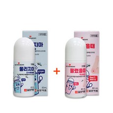 물리지마(롤온) + 물렸을때(롤온)/ 모기물림 방지 세트, 2개, 120ml
