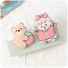 【요요중국】 책갈피 폴더 긴 꼬리표 지갑 작은 사이즈 사진 플라스틱 연미집 문방구 학생용 집게이트, 단일옵션, 옵션08