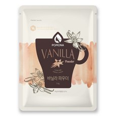 포모나 바닐라 파우더 1kg 커피세트, 1개입, 1개