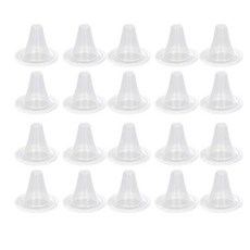 20pcs 일회용 귀 온도계 프로브 커버 가족 직장 병원에서 사용하기 쉬운 렌즈 필터, 20개