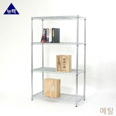 DRW7FA5DF 대 전시장 조립 수납 베란다 와이어셀프 주방 SB 350x900x1500 다용도 앵글 펜트리 메탈 장식장 선반 장 뉴랙 철재행거 철제 조립식 진열 정리 4단 메탈랙 무볼트 선반/진열대, 두리몰 1