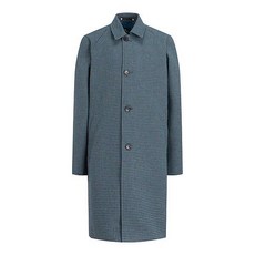 [현대백화점]폴스미스 2020FW P.S 체크 디자인 포인트 그린 컬러 오버핏 코트 5730317007000