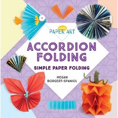 (영문도서) Accordion Folding: Simple Pape Library Binding, Abdo Publishing, English, 9781532119439