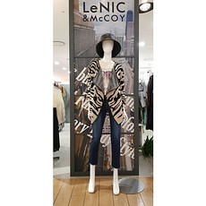 [르니앤맥코이] 지브라 소가죽라인 가디건 MG10CD304