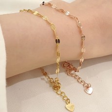 남자순금클립팔찌