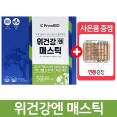 프롬바이오 위건강엔 매스틱 1개월 30포+면봉 증정, 1개