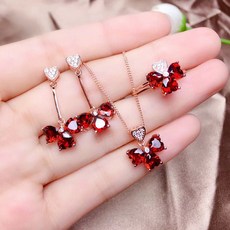 18k루비반지셋트