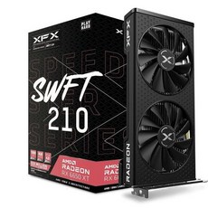 XFX Speedster QICK319 RX 7800 XT 코어 게이밍 그래픽 카드 16GB GDDR6 HDMI 3xDP AMD RDNA 3 RX-78TQICKF9, 2) RX 6650 XT