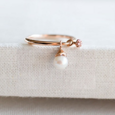 14k진주반지아코야