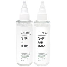 닥터블랭크 저자극 강아지 귀클리너 100ml 1개 + 눈물클리너 100ml 1개 세트, 1세트