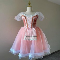 Giselle-전문 발레 투투 스커트 얇은 명주 그물 댄스 로맨틱 의상 무대 착용 여아/여성/어린이/성인
