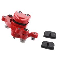 Mini Rear Scooter Bike Disc Pocket Dirt Red for Caliper Brake, 1개