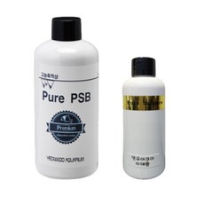 Pure PSB 300ml 고농축박테리아 생박테리아제 물잡이 및 유기물 분해 박테리아 + Pure Balance 100ml 증정, 1개