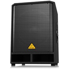 BEHRINGER Professional Active 500-Watt 15” Pa Subwoofer with Built-in Stereo Crossover Black VQ1500, 1