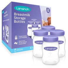 Lansinoh Breastmilk Storage Bottles 란시노 모유 저장 보틀 148ml 4개입