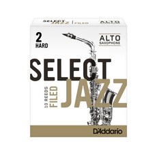 다다리오 색소폰 리드 알토 리코 셀렉트 재즈 파일드 리드 Rico Select Jazz Filed 키코뮤직(10개입)