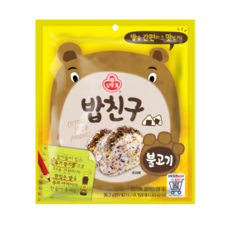 오뚜기 밥친구 불고기 후리카케, 36.3g, 8개