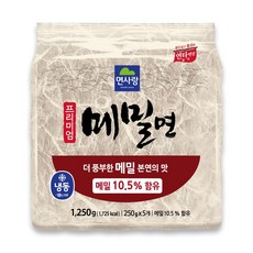 면사랑 프리미엄 메밀면 1.25kg(250gx5개), 1.25kg, 5개