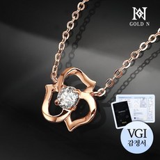 18k금1부다이아목걸이