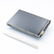 라즈베리 파이 3.2 / 3.5 / 5 / 7 인치 터치 HDMI LCD 디스플레이 모듈 지원 라즈베리 파이 2/3 B +, 한개옵션, 02 3.5 inch