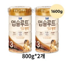 앱솔루트 엄마가 만든 프리미엄 명작 분유 3단계, 800g, 1개