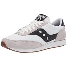 Saucony 남성용 호넷 스니커즈 화이트 / 증기 / 블랙 8.5 미디엄