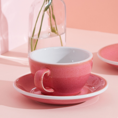 [형제주방] 러브라믹스 에그 카페 라떼잔 300ml 19color 카페 커피잔 세트 6인조, 타우페, 6개